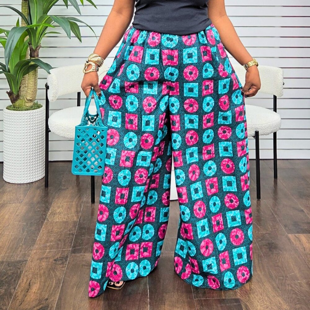 Karisma Ankara African Print Baggy Pants